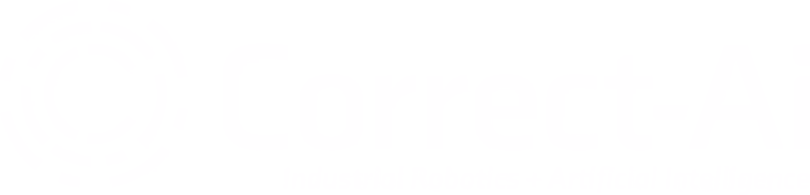Correct AI Logo White